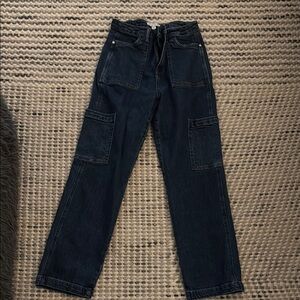 High dark denim Jeans Classic Style